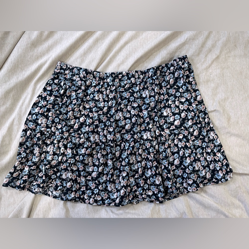 floral mini skirt American Eagle